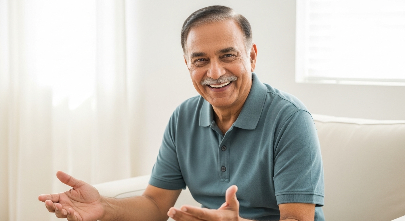 Vikram Singh, 65, India